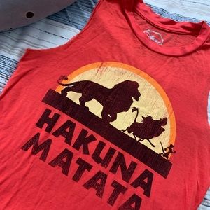 Disney Hakuna Matata muscle tank